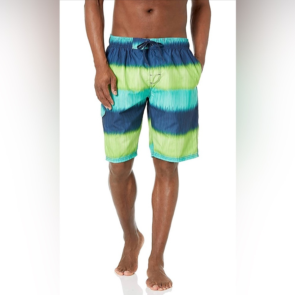 Kanu Surf Men's Mirage Swim Trunks - NWT 4X